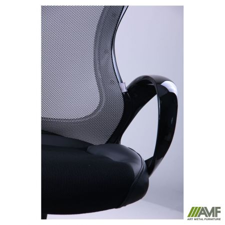Фото 7 - Кресло Матрикс-1 Черный, сиденье Сетка черная/спинка Сетка серая