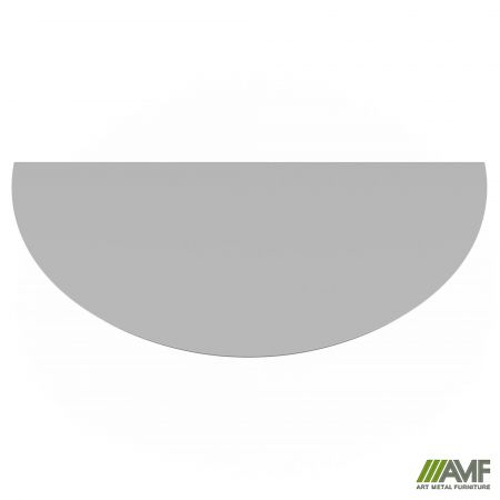 Фото 6 - Приставной элемент М150 АртМобил (900х350х760мм) серый/кромка серый металлик/металлический каркас