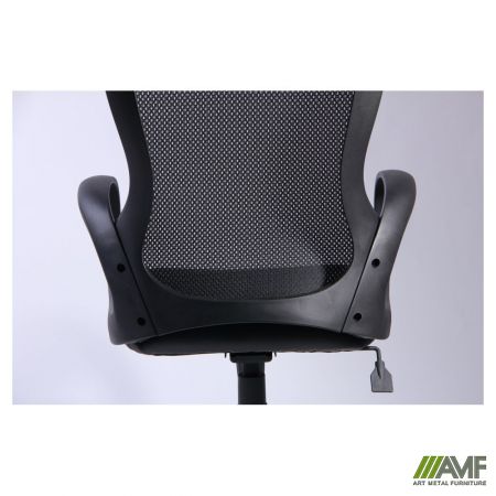 Фото 7 - Кресло Viper черный, сиденье Неаполь N-20/спинка Сетка черная