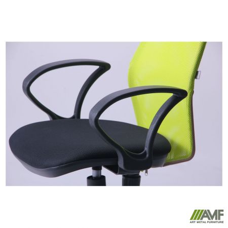 Фото 5 - Кресло Oxi/АМФ-4 сиденье А-14/спинка Сетка лайм 