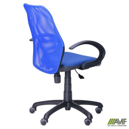 Фото 4 - Кресло Oxi/АМФ-5 сиденье А-20/спинка Сетка синяя 