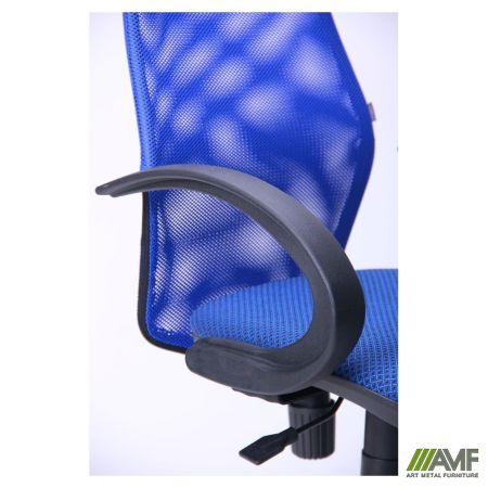 Фото 5 - Кресло Oxi/АМФ-5 сиденье А-50/спинка Сетка синяя 