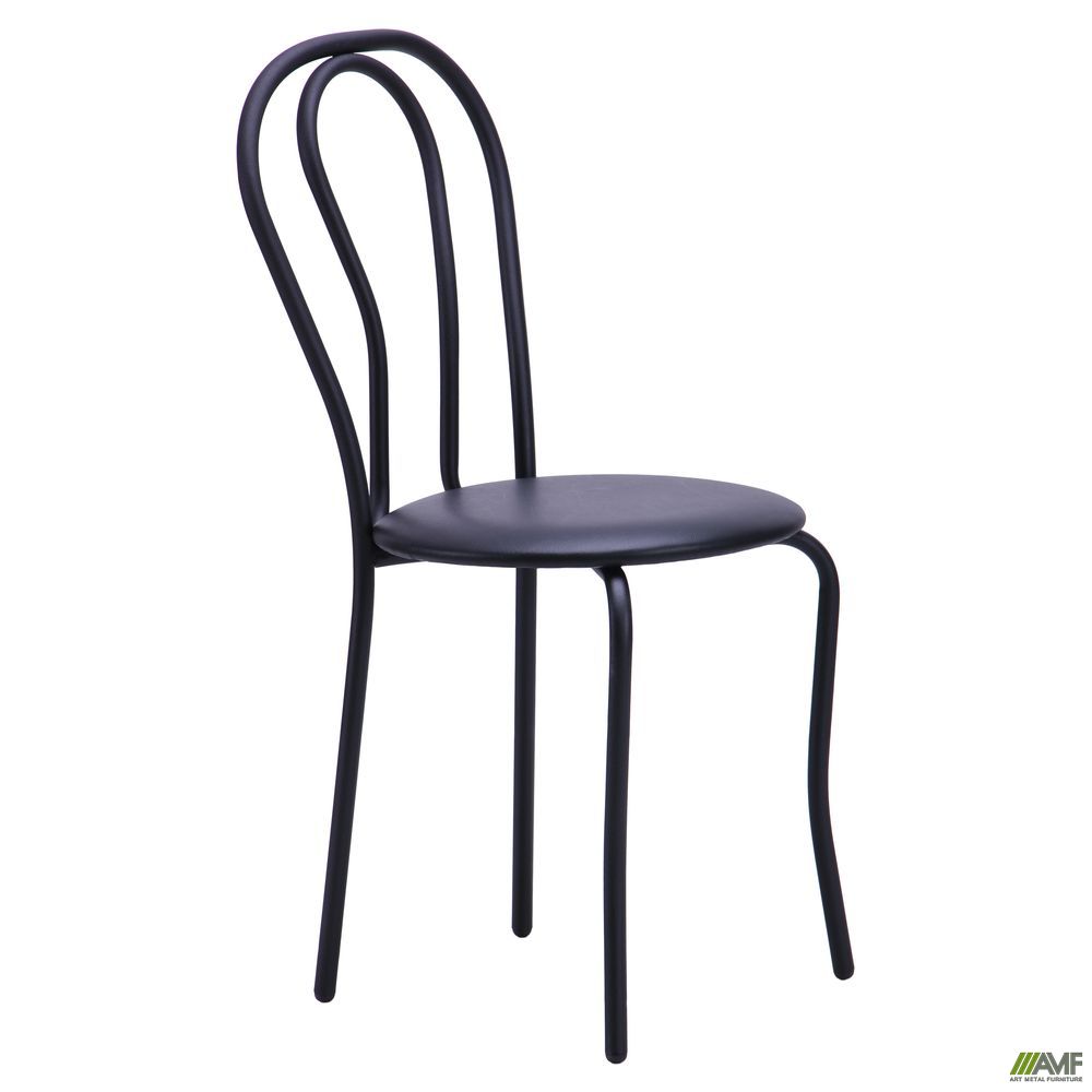 Фото 1 - Стілець Тюльпан чорний Неаполь N-22 Фото 1 - Стілець Тюльпан чорний Неаполь N-22