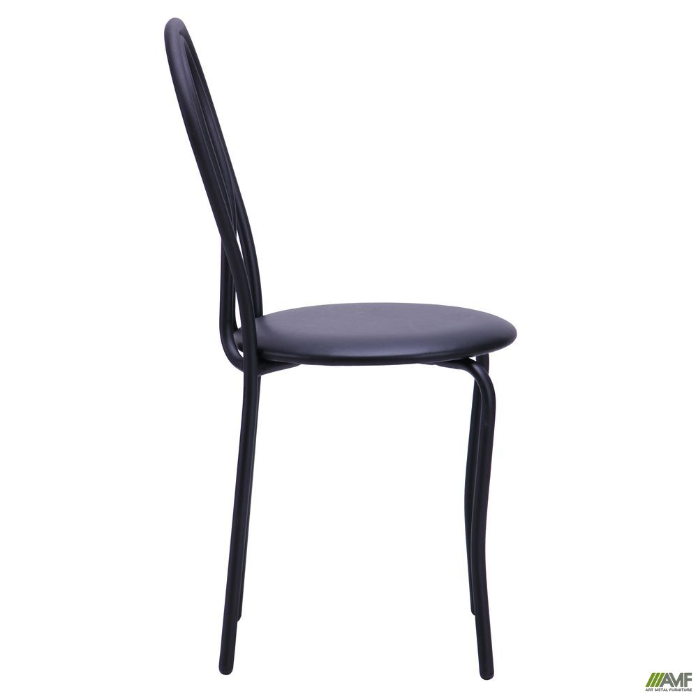 Фото 2 - Стілець Тюльпан чорний Неаполь N-22 Фото 2 - Стілець Тюльпан чорний Неаполь N-22