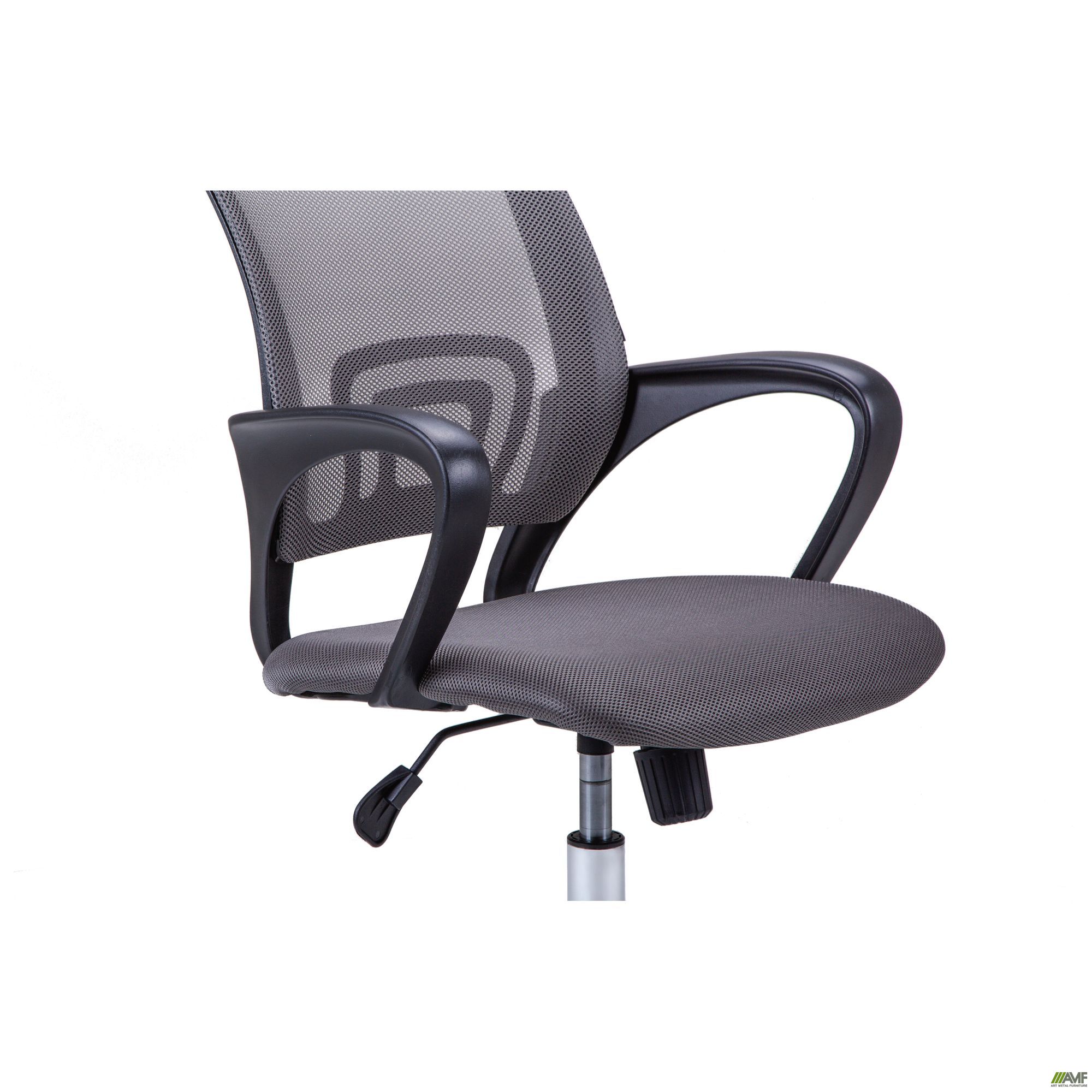 Фото 5 - Крiсло Веб Хром Сiтка сiра Фото 5 - Крiсло Веб Хром Сiтка сiра