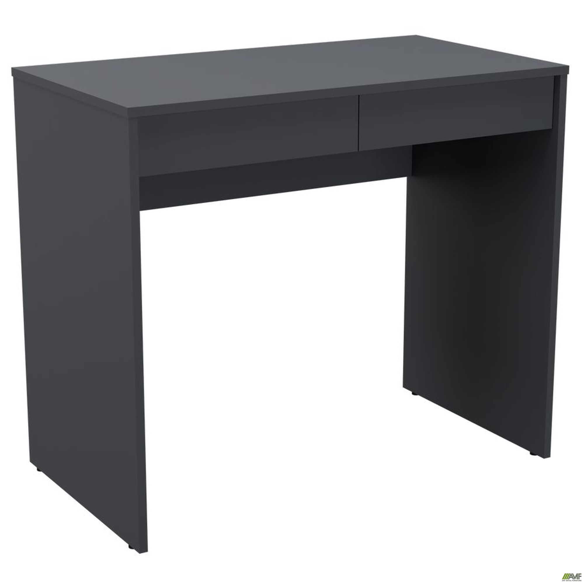 Фото 1 - Стіл City 900 дві шухляди (900х500х780Н) Антрацит Фото 1 - Стіл City 900 дві шухляди (900х500х780Н) Антрацит