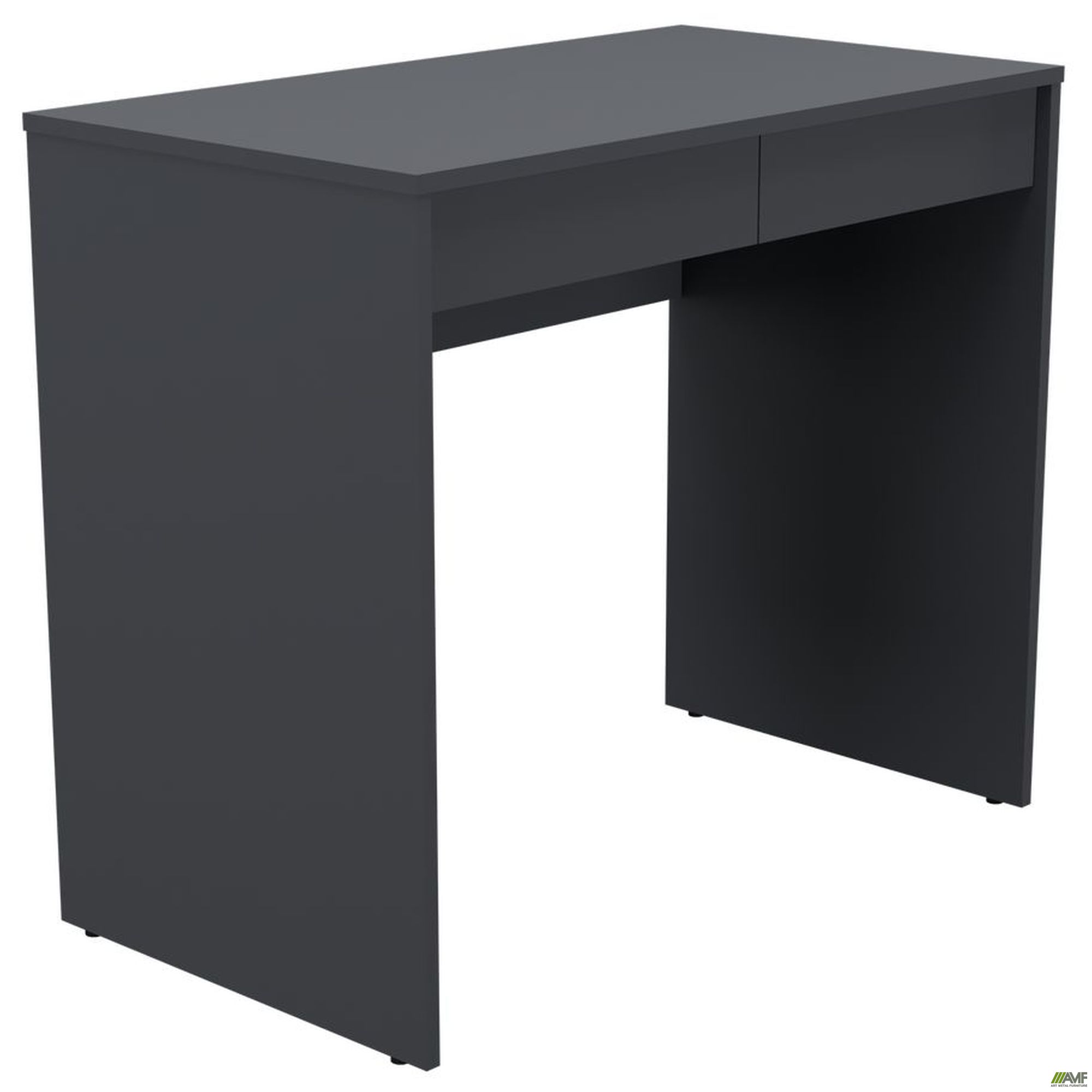 Фото 2 - Стіл City 900 дві шухляди (900х500х780Н) Антрацит Фото 2 - Стіл City 900 дві шухляди (900х500х780Н) Антрацит