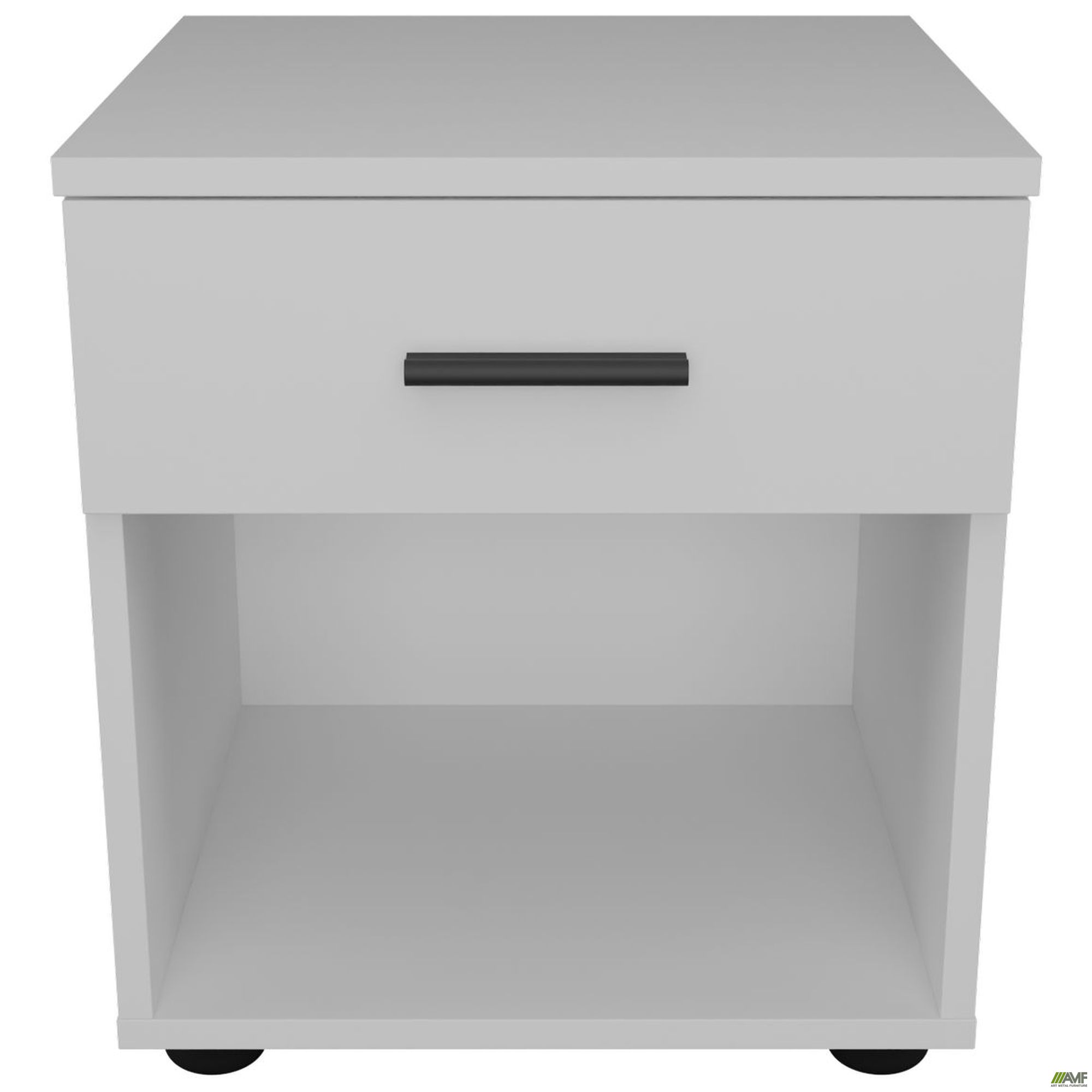 Фото 2 - Тумба приліжкова City одна шухляда (400х400х450Н) Білий Фото 2 - Тумба приліжкова City одна шухляда (400х400х450Н) Білий