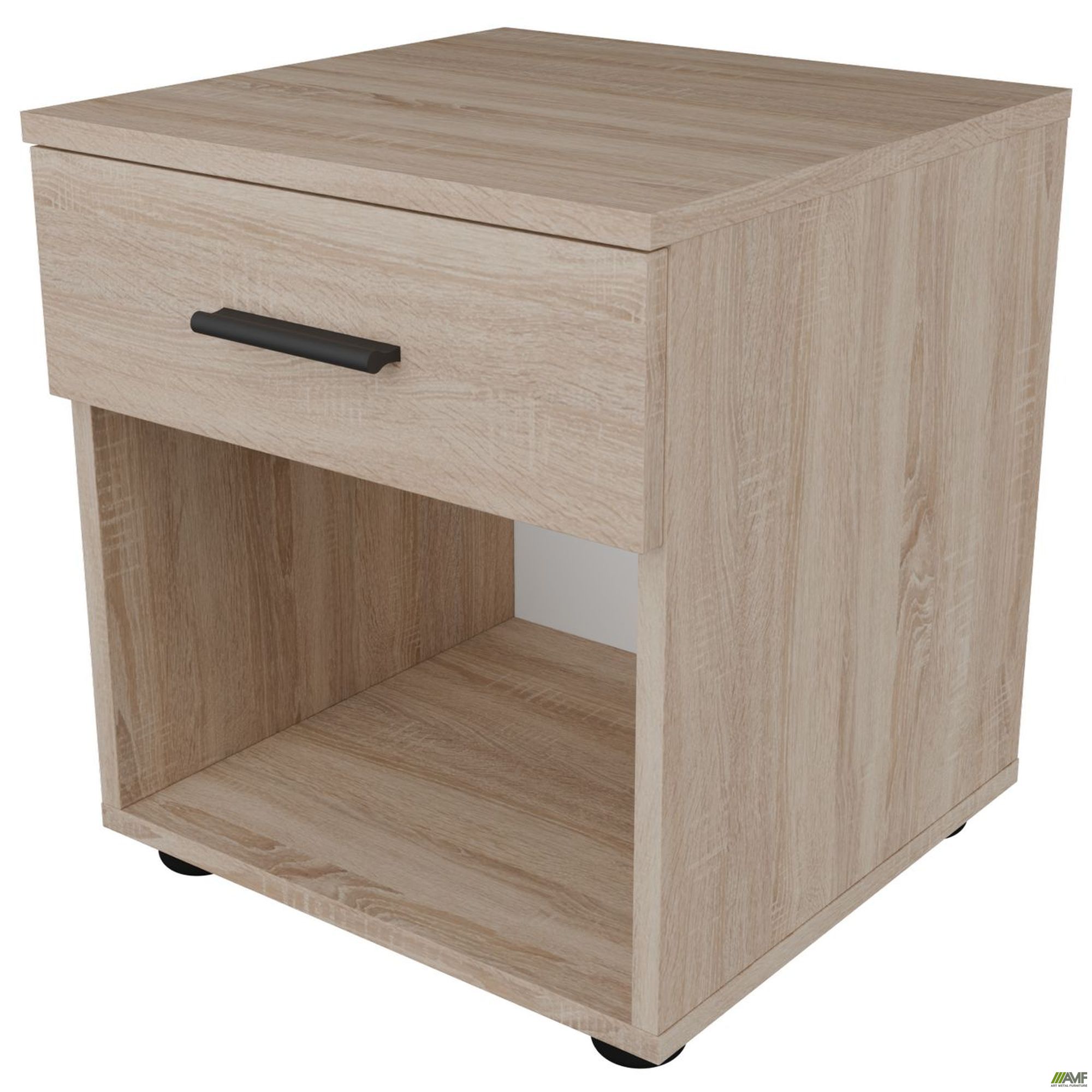 Фото 3 - Тумба приліжкова City одна шухляда (400х400х450Н) Дуб Сонома Фото 3 - Тумба приліжкова City одна шухляда (400х400х450Н) Дуб Сонома