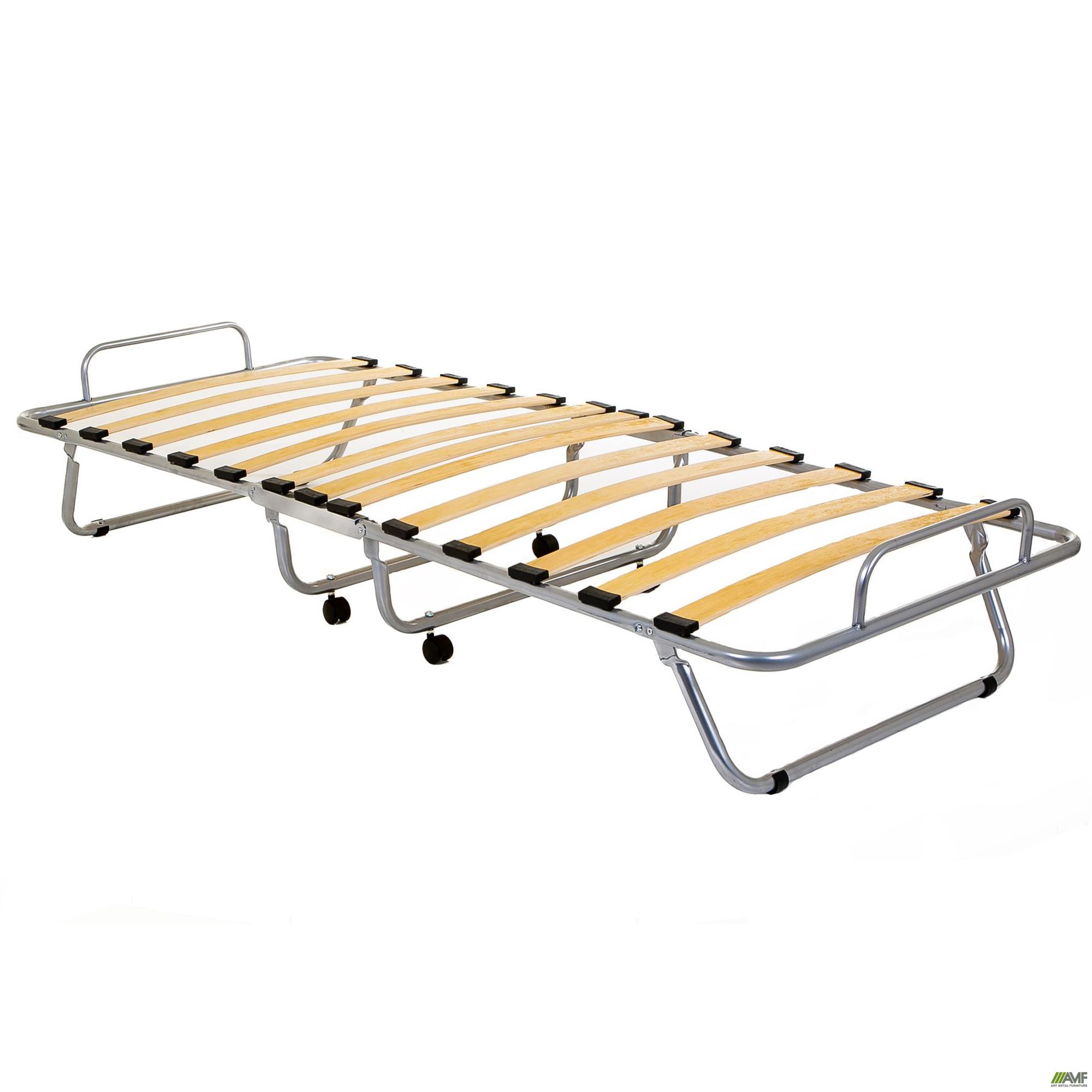 Фото 5 - Раскладушка Классик с матрасом 1900*800 Газетка Н-47 (Пресса) Фото 5 - Раскладушка Классик с матрасом 1900*800 Газетка Н-47 (Пресса)