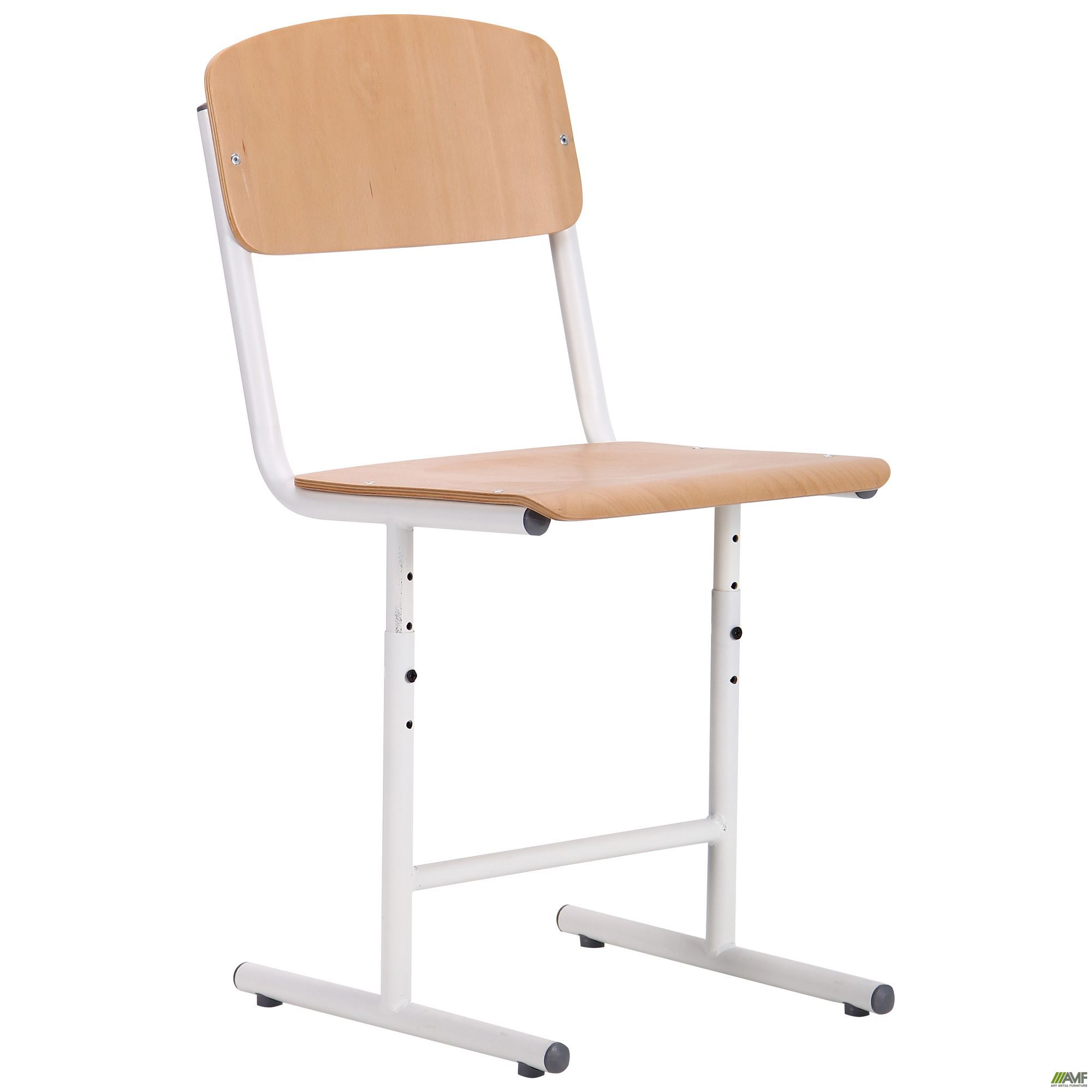 Фото 1 - Стілець Шкільний регульований, 4-6 ростова група, чорний лак бук Фото 1 - Стілець Шкільний регульований, 4-6 ростова група, чорний лак бук