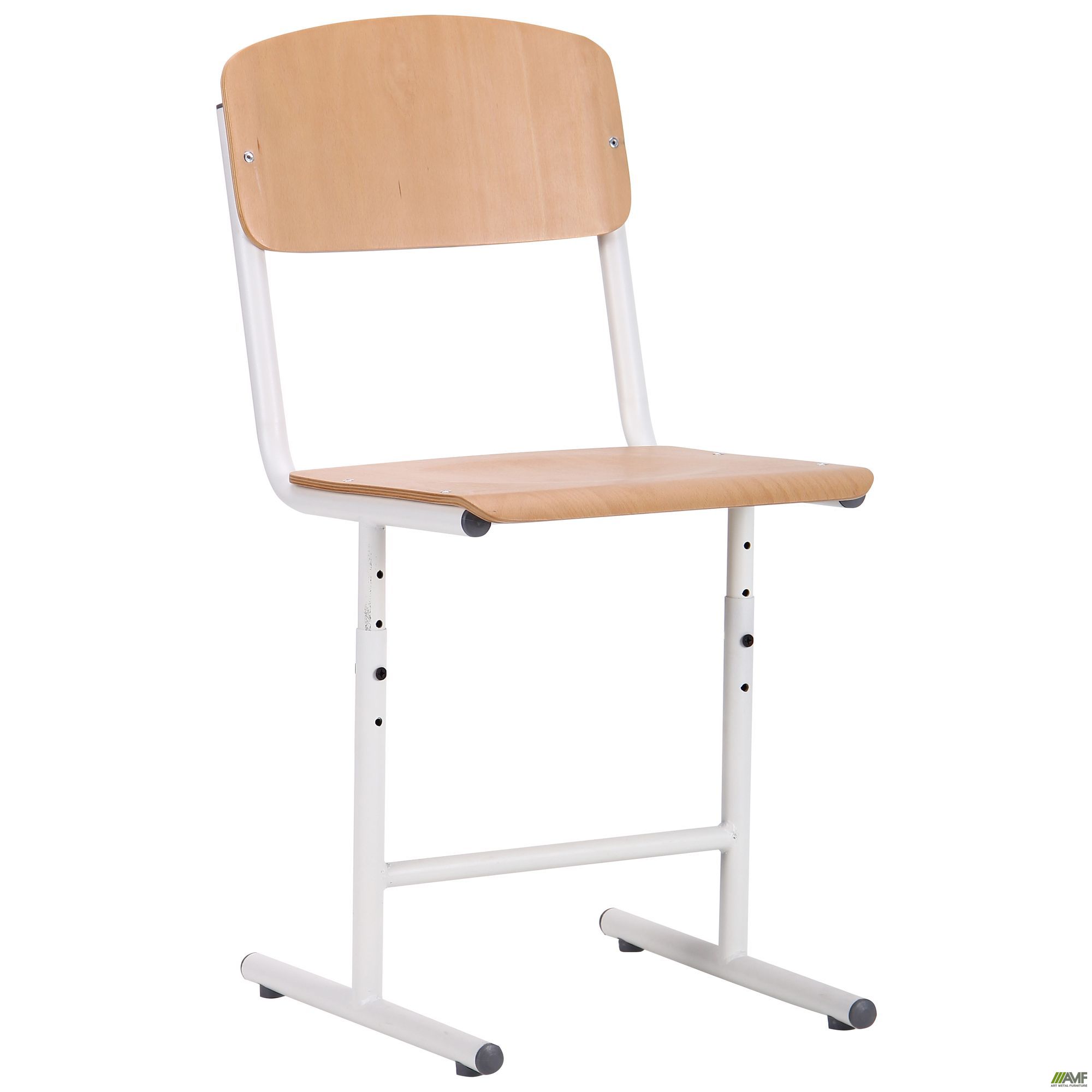 Фото 2 - Стілець Шкільний регульований, 4-6 ростова група, чорний лак бук Фото 2 - Стілець Шкільний регульований, 4-6 ростова група, чорний лак бук