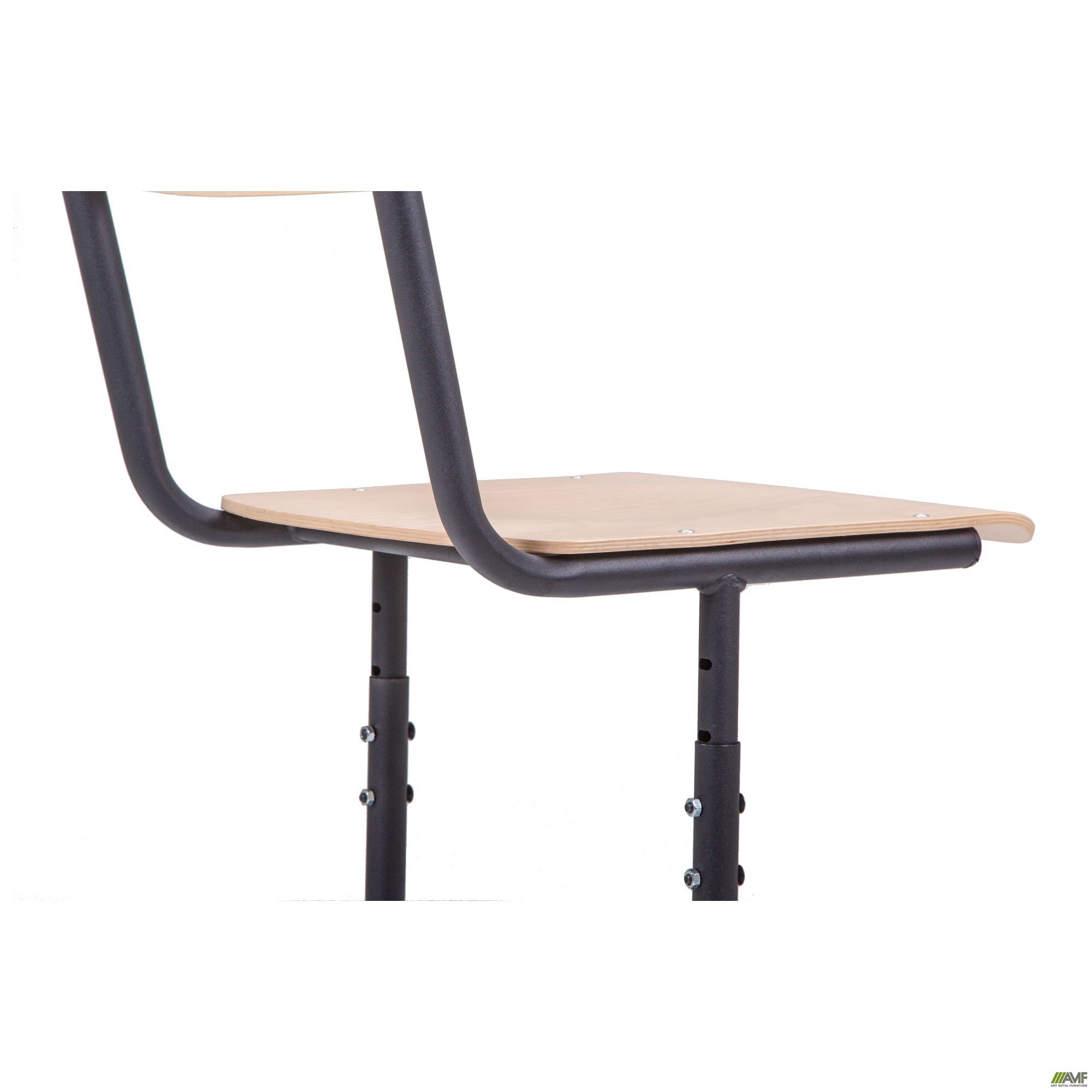 Фото 13 - Стул Школьный регулируемый 4-6 р.г. черный, лак бук Фото 13 - Стул Школьный регулируемый 4-6 р.г. черный, лак бук