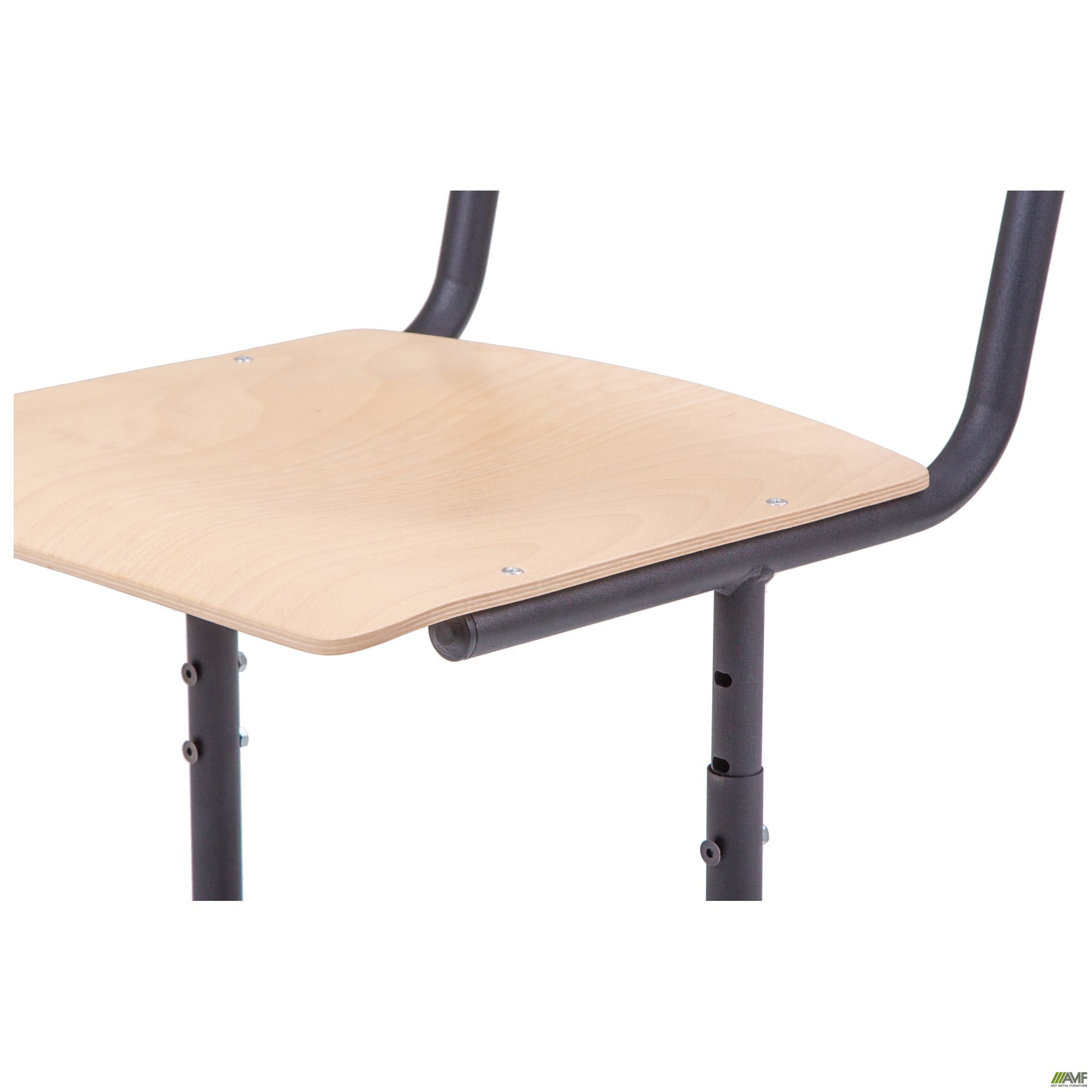 Фото 7 - Стул Школьный регулируемый 4-6 р.г. черный, лак бук Фото 7 - Стул Школьный регулируемый 4-6 р.г. черный, лак бук