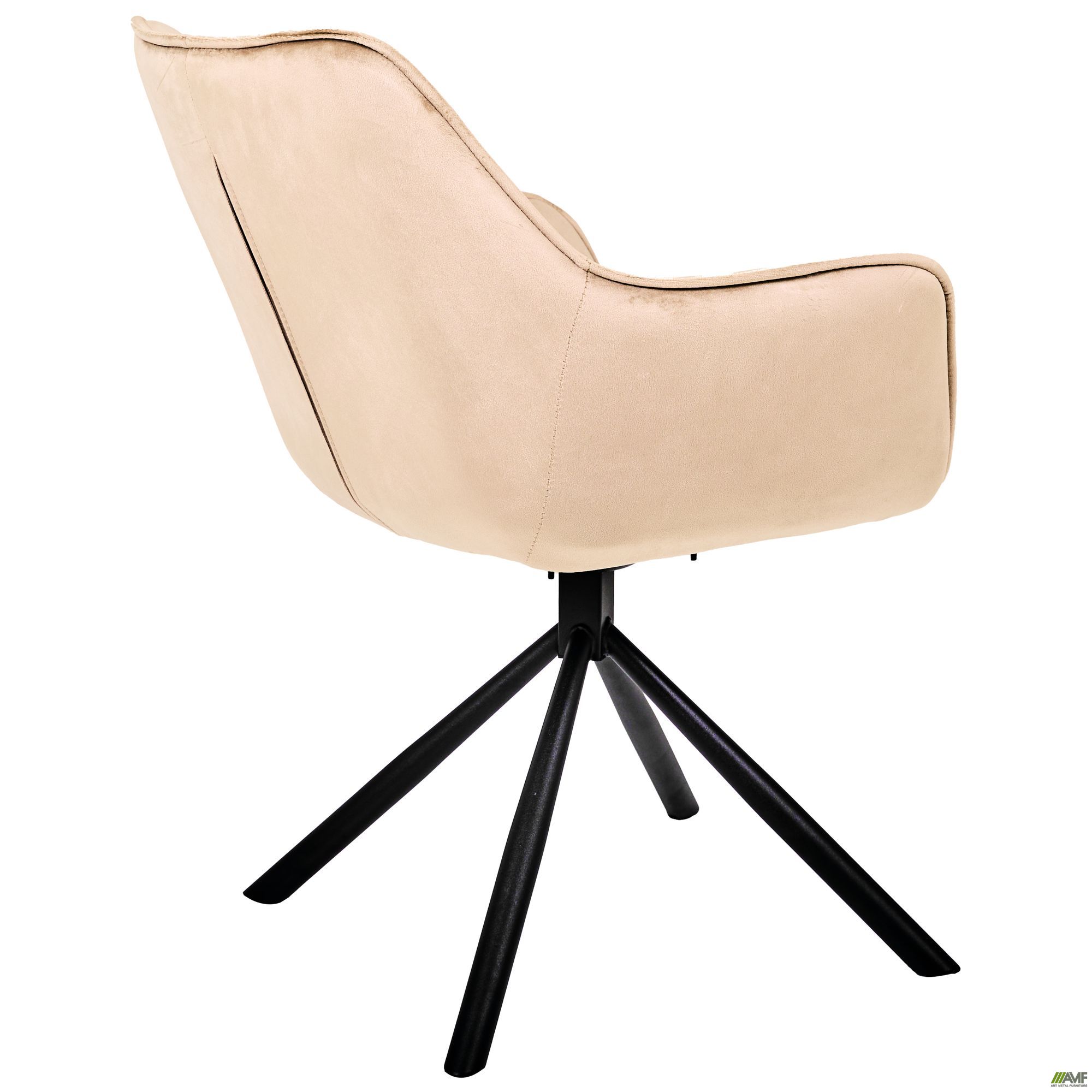 Фото 5 - Кресло поворотное Jasmin вельвет капучино Фото 5 - Кресло поворотное Jasmin вельвет капучино