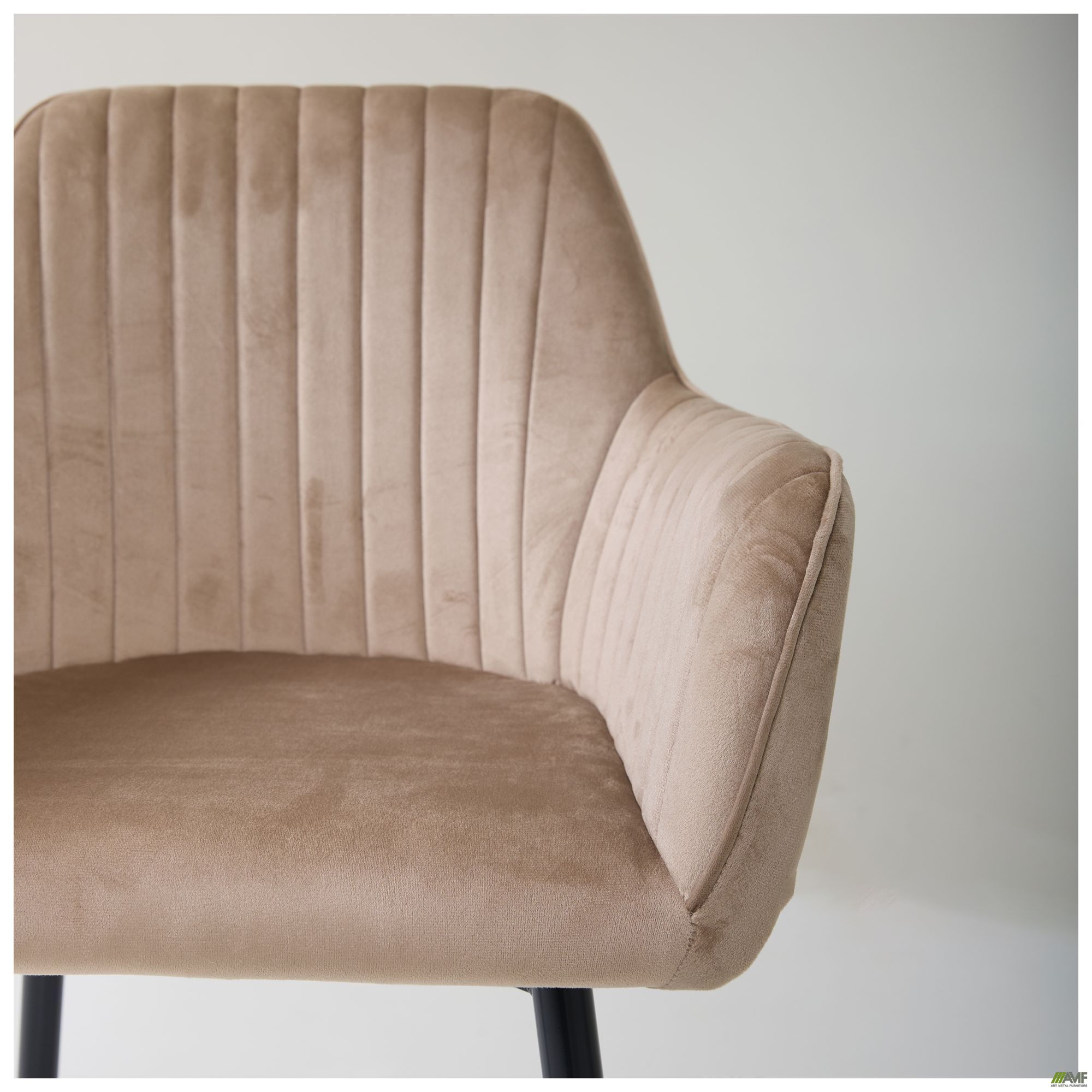 Фото 6 - Крісло Venera-C вельвет капучіно Фото 6 - Крісло Venera-C вельвет капучіно