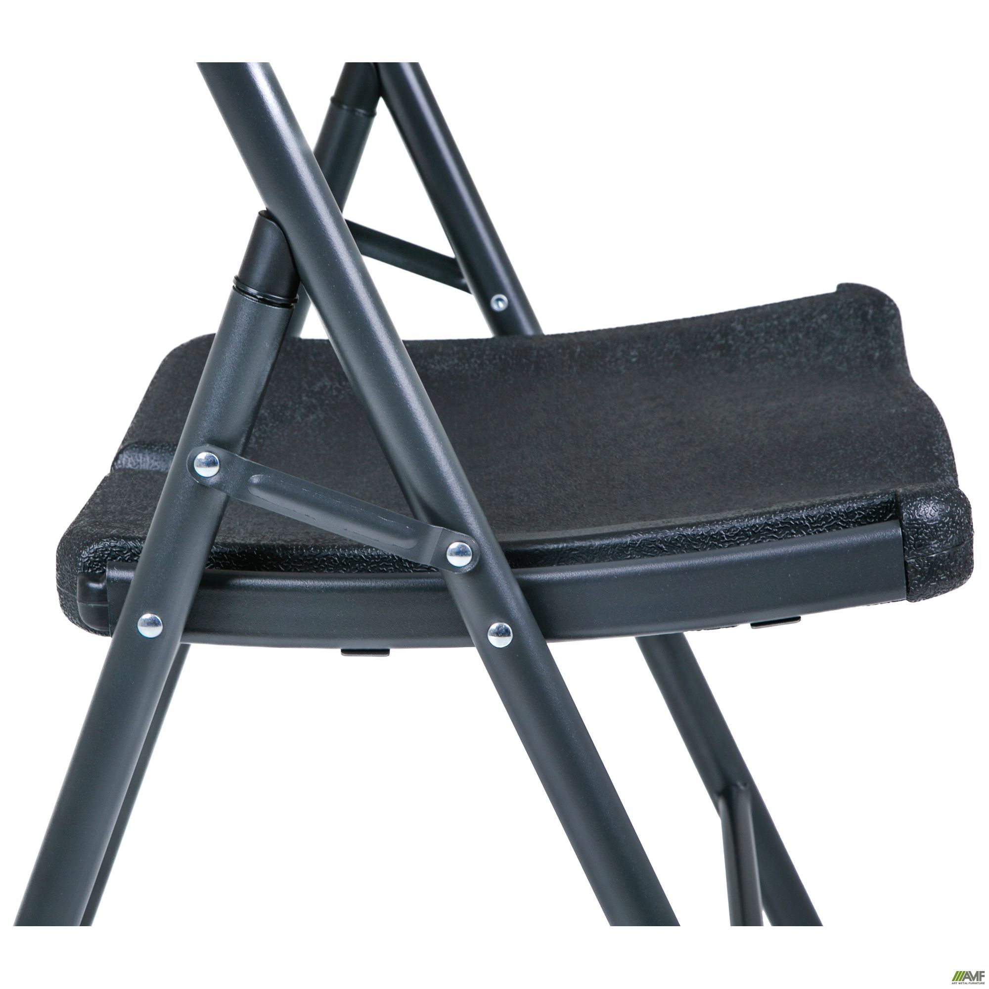 Фото 11 - Стілець складаний Knox-F пластик чорний Фото 11 - Стілець складаний Knox-F пластик чорний