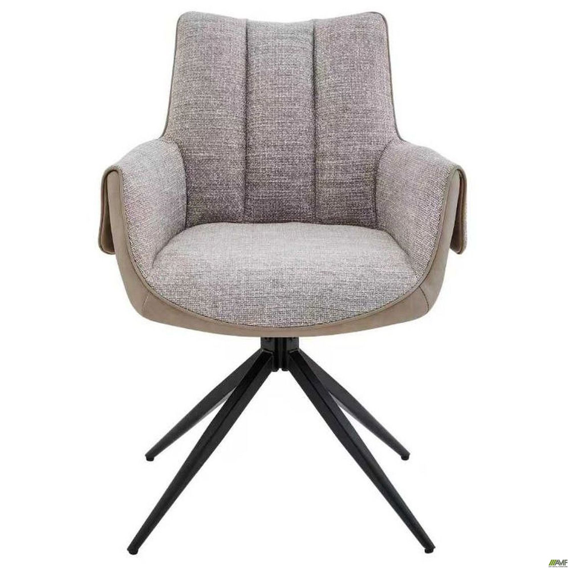 Фото 3 - Кресло поворотное Medeline светло-серый Фото 3 - Кресло поворотное Medeline светло-серый