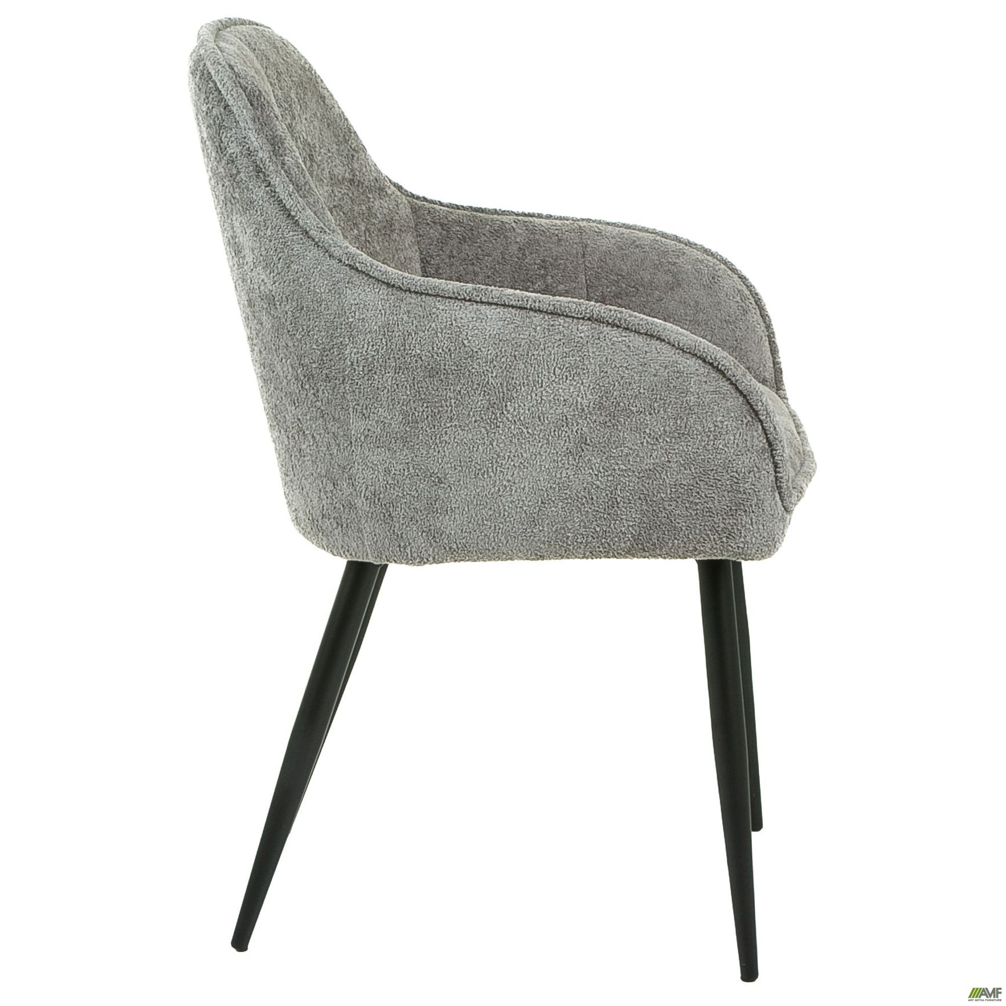 Фото 3 - Крісло Giselle сірий Фото 3 - Крісло Giselle сірий