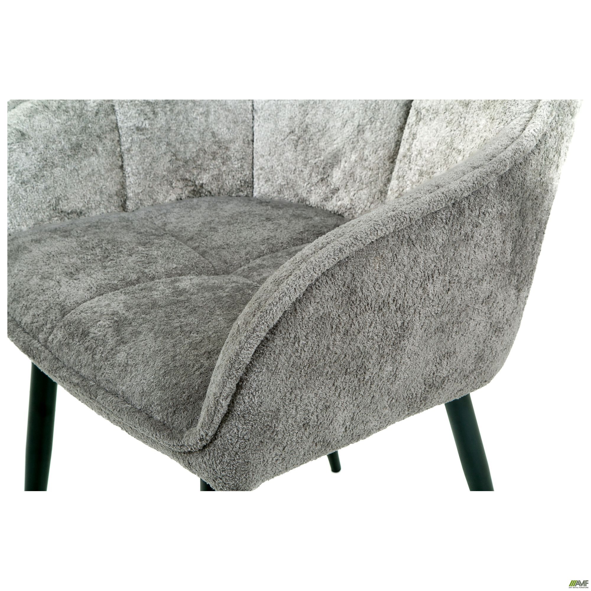 Фото 9 - Крісло Giselle сірий Фото 9 - Крісло Giselle сірий