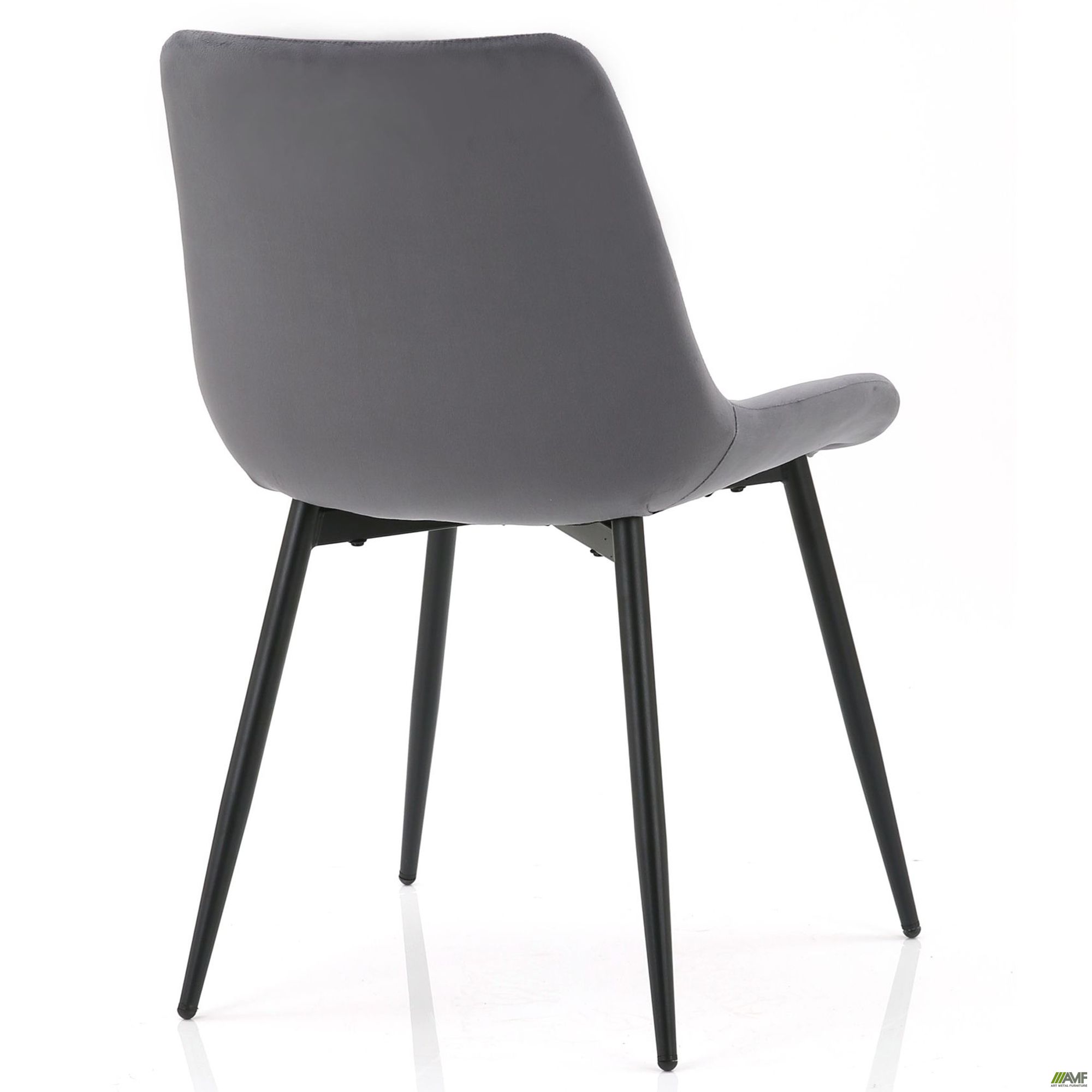 Фото 4 - Стул Justin вельвет темно-серый Фото 4 - Стул Justin вельвет темно-серый