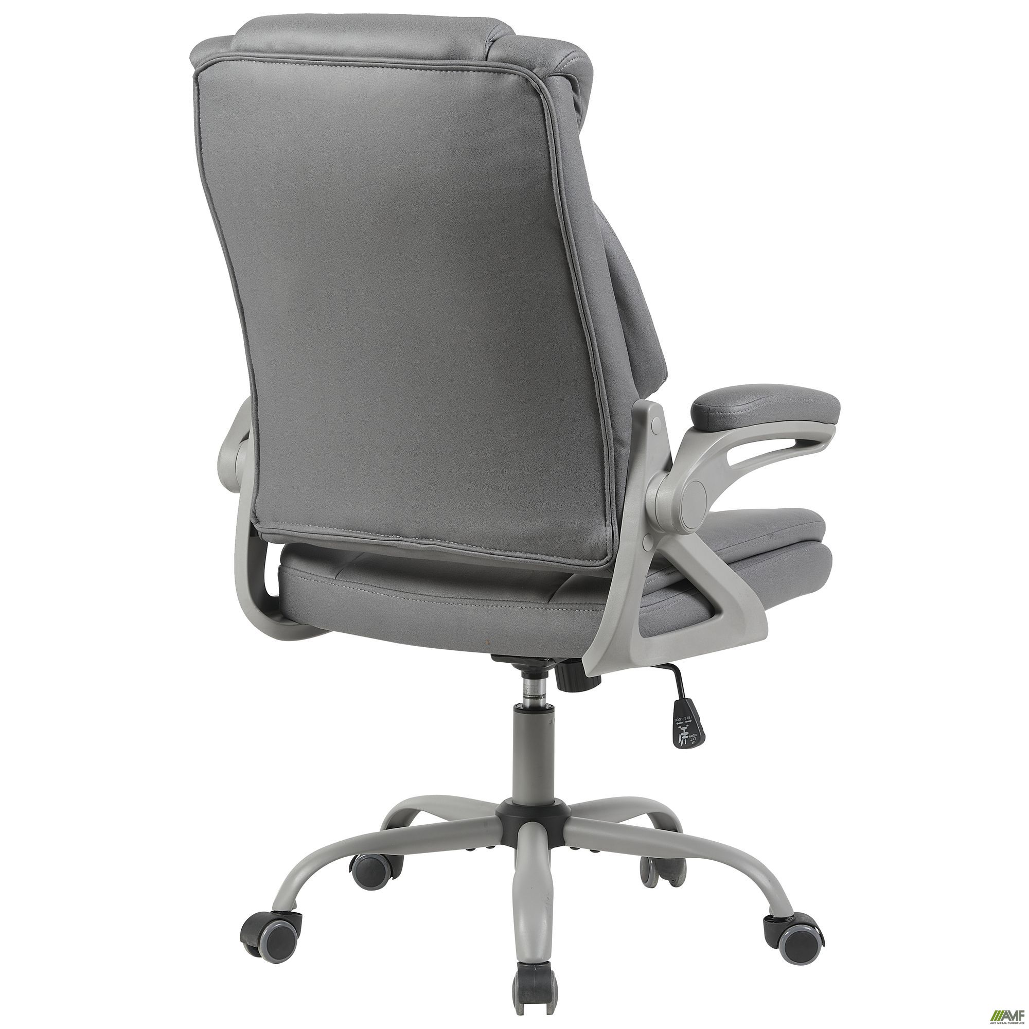 Фото 5 - Кресло руководителя West ткань серая Фото 5 - Кресло руководителя West ткань серая