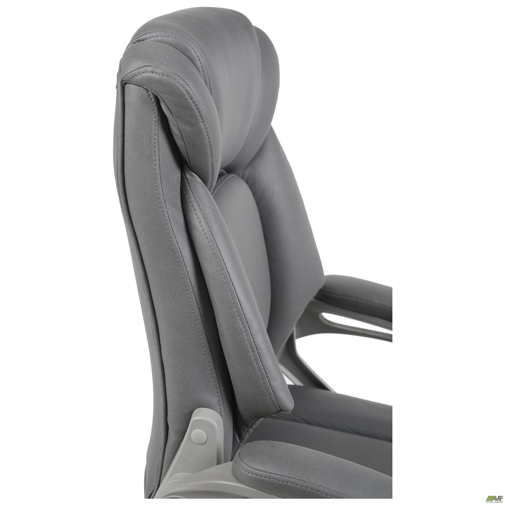 Фото 8 - Кресло руководителя West ткань серая Фото 8 - Кресло руководителя West ткань серая