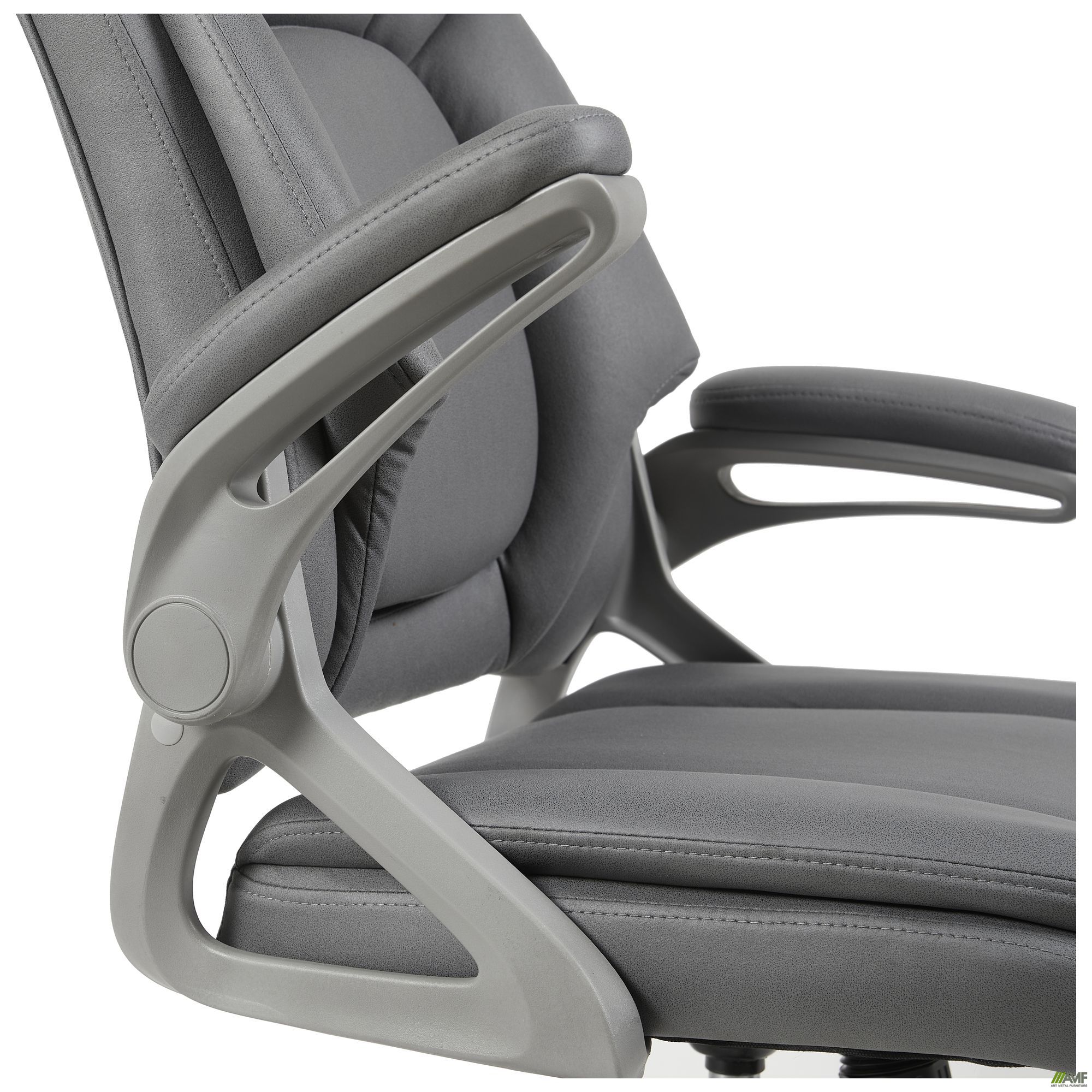 Фото 9 - Кресло руководителя West ткань серая Фото 9 - Кресло руководителя West ткань серая