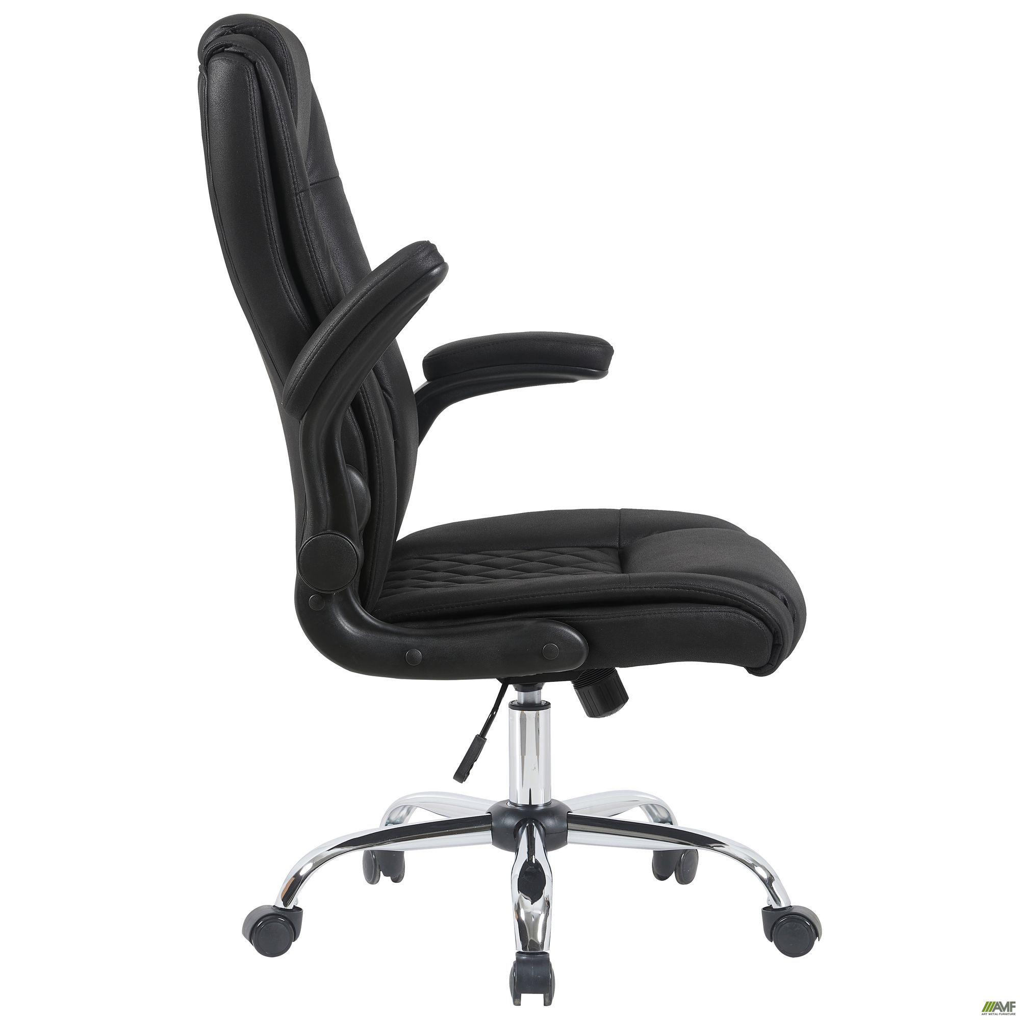 Фото 4 - Кресло руководителя Hank ткань черная Фото 4 - Кресло руководителя Hank ткань черная