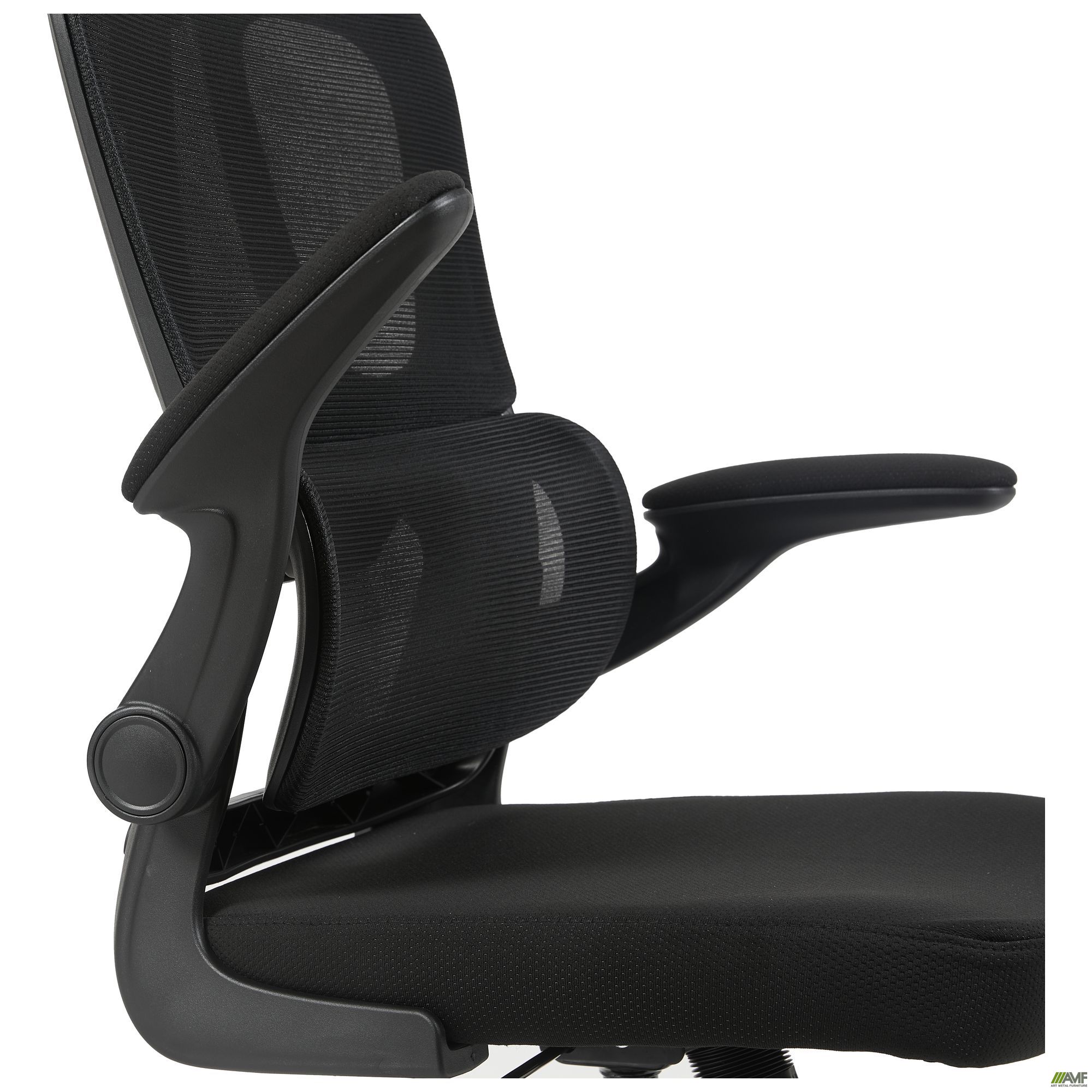 Фото 7 - Кресло Lens сетка черная Фото 7 - Кресло Lens сетка черная