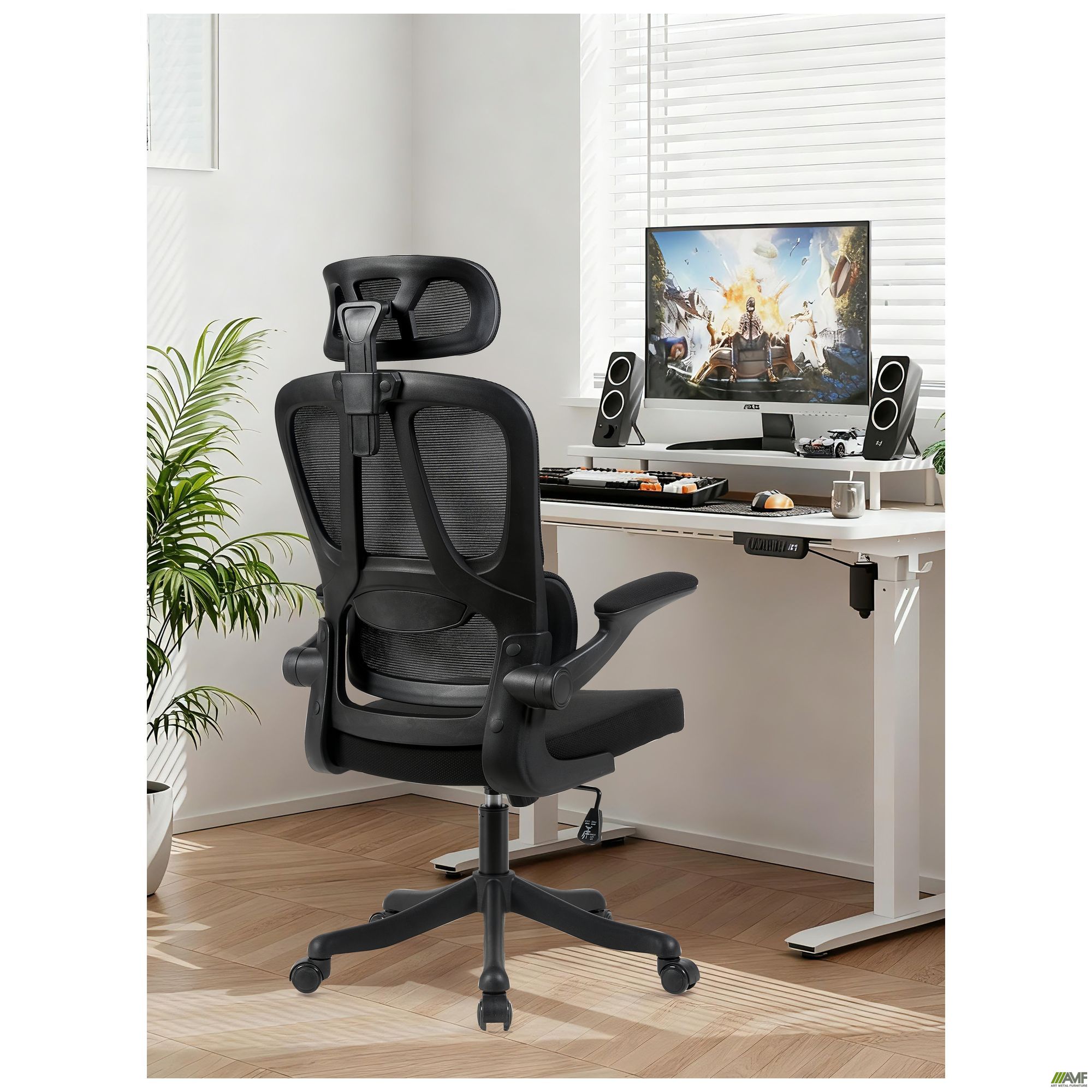 Фото 10 - Кресло Lens сетка черная Фото 10 - Кресло Lens сетка черная