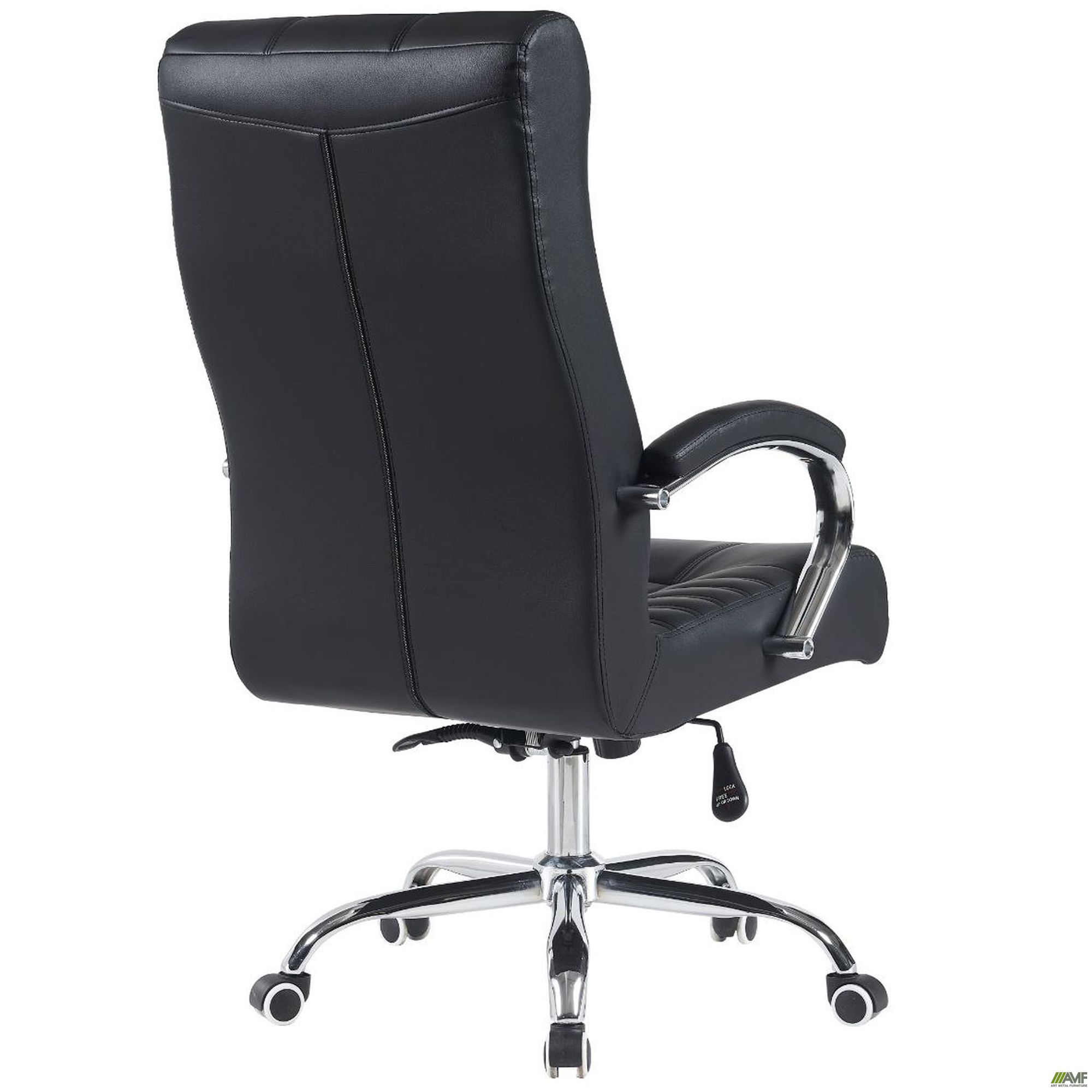 Фото 4 - Кресло руководителя Atlantis-X, механизм Anifix, кожзам черный Фото 4 - Кресло руководителя Atlantis-X, механизм Anifix, кожзам черный