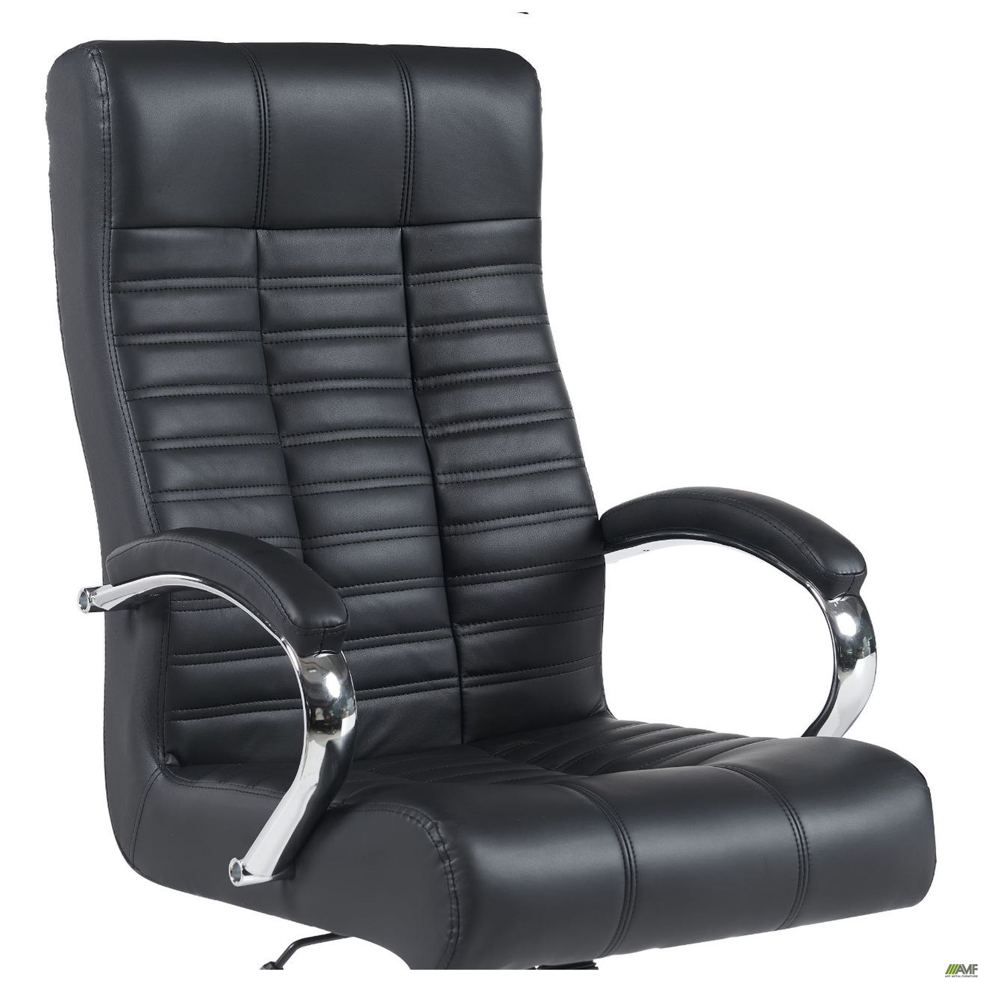 Фото 5 - Кресло руководителя Atlantis-X, механизм Anifix, кожзам черный Фото 5 - Кресло руководителя Atlantis-X, механизм Anifix, кожзам черный