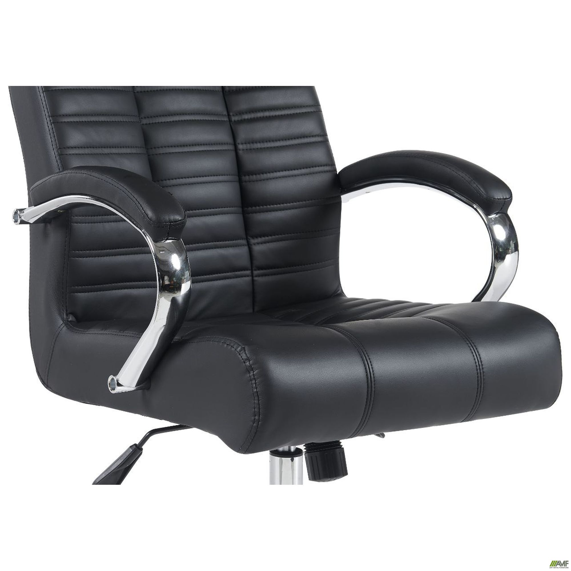 Фото 8 - Кресло руководителя Atlantis-X, механизм Anifix, кожзам черный Фото 8 - Кресло руководителя Atlantis-X, механизм Anifix, кожзам черный