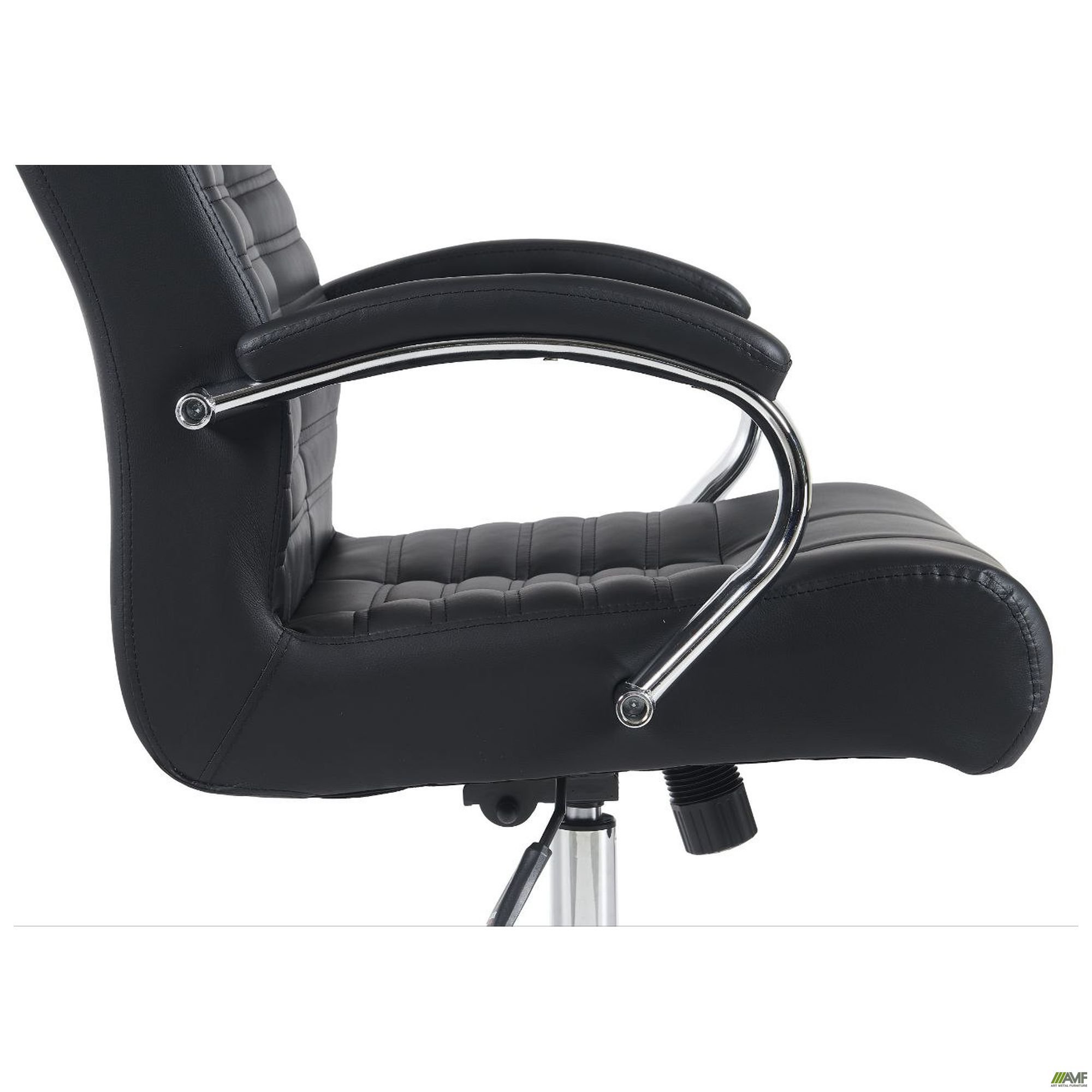 Фото 9 - Кресло руководителя Atlantis-X, механизм Anifix, кожзам черный Фото 9 - Кресло руководителя Atlantis-X, механизм Anifix, кожзам черный