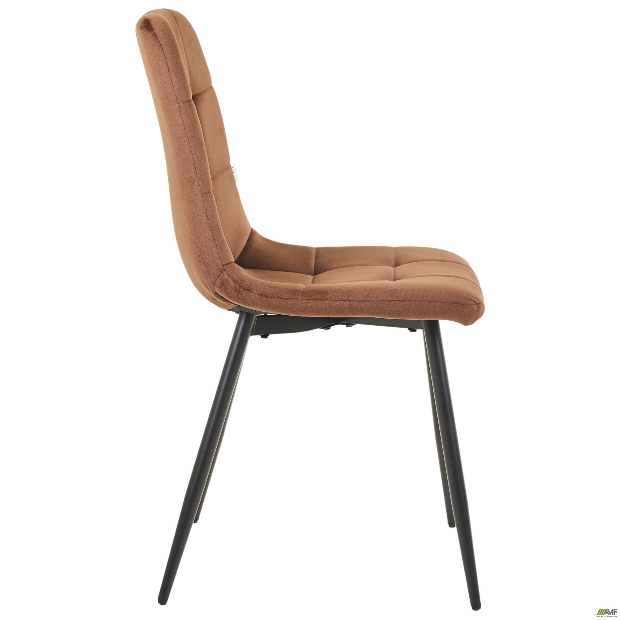 Фото 4 - Стул Cherry черный/вельвет бежевый Фото 4 - Стул Cherry черный/вельвет бежевый