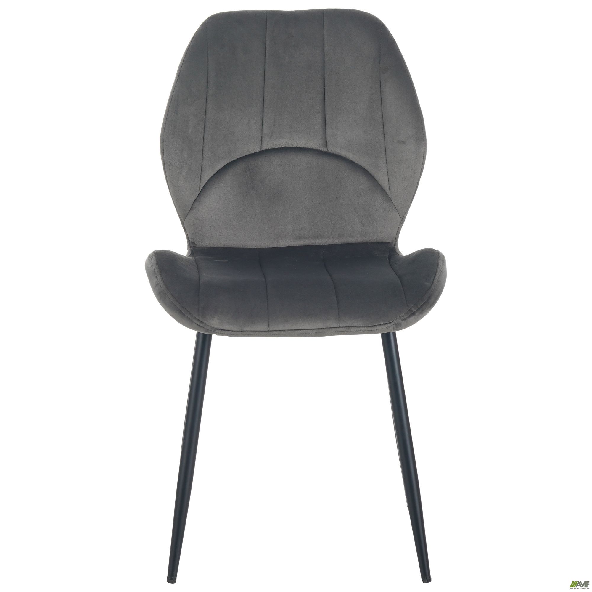 Фото 2 - Стул Astra черный/ вельвет светлый хаки Фото 2 - Стул Astra черный/ вельвет светлый хаки