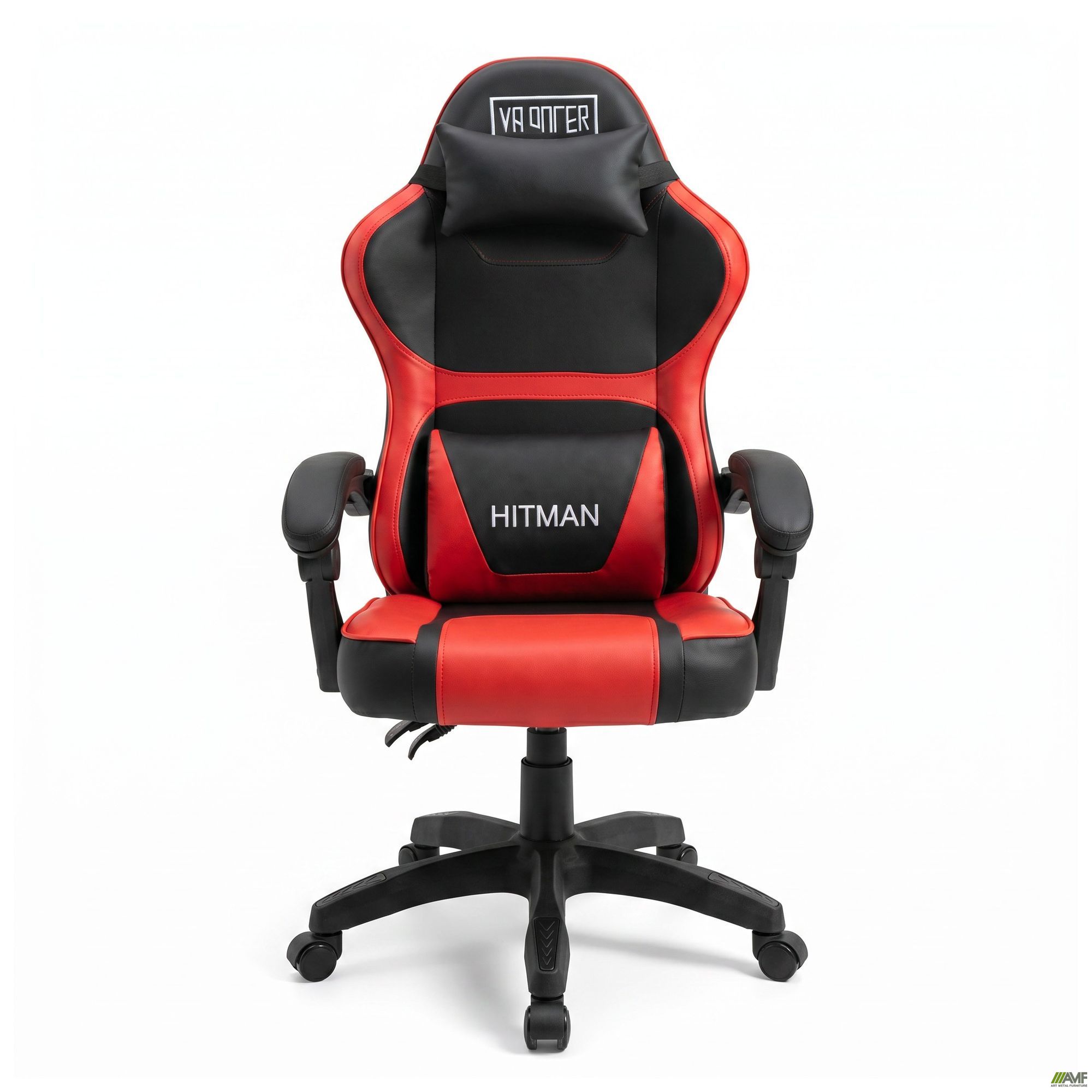 Фото 3 - Кресло геймерское VR Racer Dexter Hitman черный/красный Фото 3 - Кресло геймерское VR Racer Dexter Hitman черный/красный