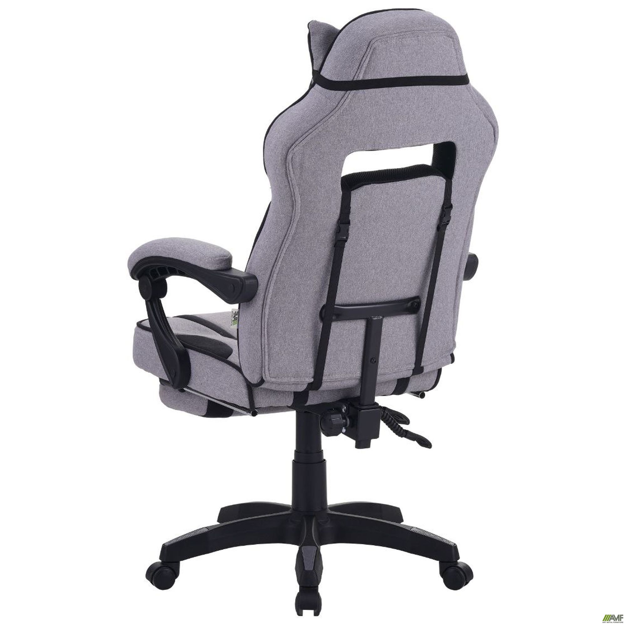 Фото 5 - Кресло геймерское VR Racer Textile Webster зеленый-черный Фото 5 - Кресло геймерское VR Racer Textile Webster зеленый-черный