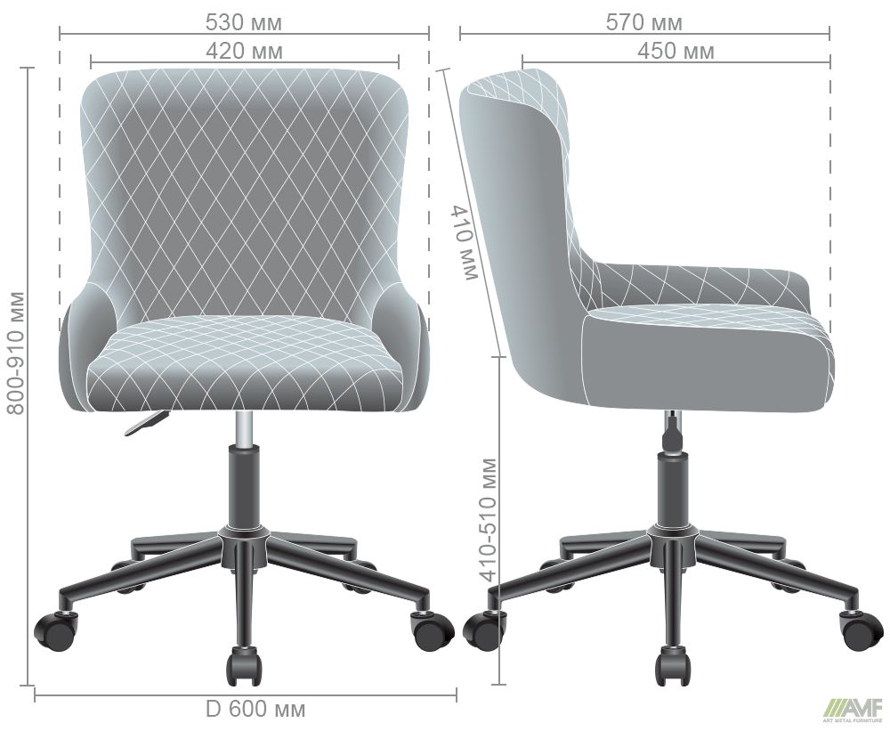 Характеристики Кресло Tiana ткань кофе Характеристики Кресло Tiana ткань кофе