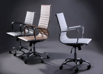 Кресло Slim Net HB (XH-633) серый - интерьер - фото 9