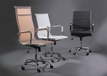 Кресло Slim Net HB (XH-633) серый - интерьер - фото 13
