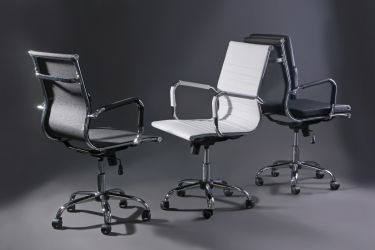 Кресло Slim Net HB (XH-633) серый - интерьер - фото 15