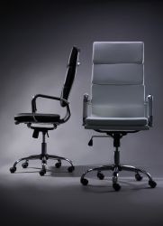 Кресло Slim Net LB (XH-633B) серый - интерьер - фото 18