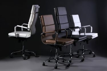 Кресло Slim Net HB (XH-633) серый - интерьер - фото 26
