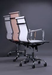 Кресло Slim FX LB (XH-630B) белый - интерьер - фото 30