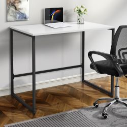 Стіл комп'ютерний Asti AS900 (900х550х750Н) чорний/Дуб Ліворно - интерьер - фото 3