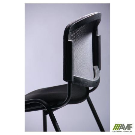Фото 9 - Стул Изо Веб черный сиденье А-1/спинка Сетка серая 