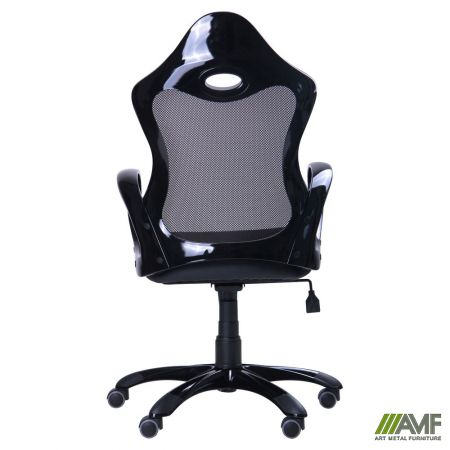 Фото 4 - Кресло Матрикс-1 Черный, сиденье Сетка черная/спинка Сетка черная