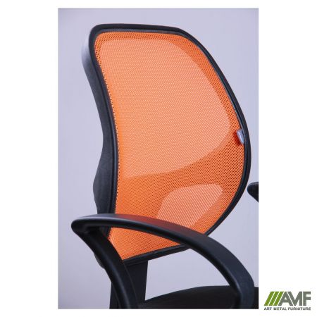 Фото 7 - Кресло Чат/АМФ-4 сиденье А-1/спинка Сетка оранжевая 
